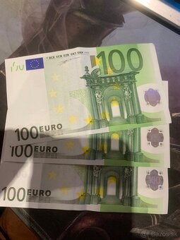 100 euro bankovky stare 2002 - 2