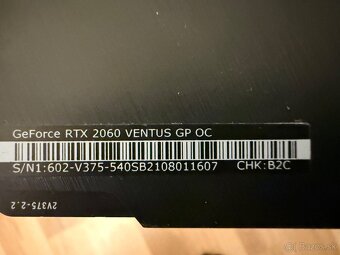 Nvidia RTX 2060 - 2