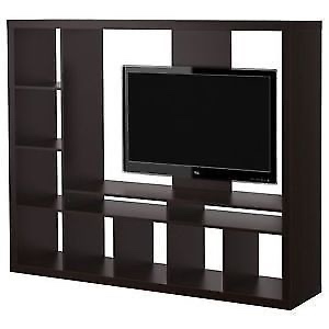 TV skrinka Laplland ikea - tmavohneda až čierna farba - 2