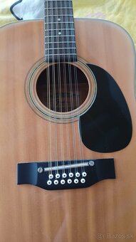 Fender F-55-12 kvalitna 12-strunka, Dreadnought - 2