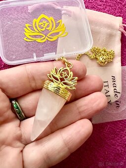 Nové ruženínové kyvadlo lotos - 2