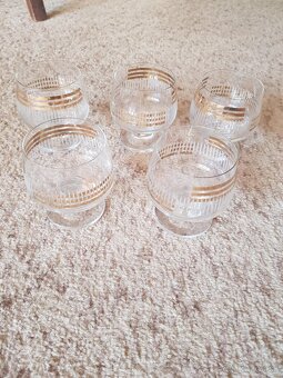 Retro pohare na konak,brandy - 2