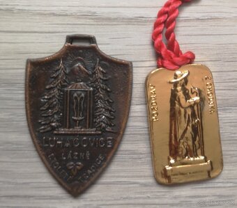 Kovové turistické známky - 2