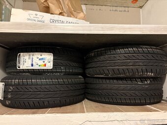 Predám hliníkové disky s gumami - 2