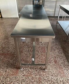 Nerezový stůl prostorový (délka 60-200cm) - 2