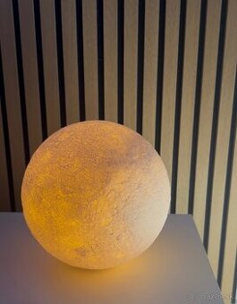 Dekoratívna mesačná lampa – ručne vyrábaná (24 cm Moon Lamp) - 2