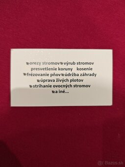 Údržba stromov - 2