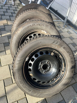 Zimné komplety-pneu 215 /60/R16 + disky 4 ks - 2