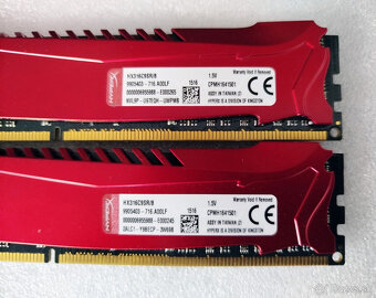 DDR3 16GB /2x 8GB/ 1600MHz Kingston HyperX SAVAGE - 2