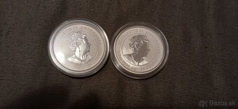 Invwsticne strieborne mince 1/2 - 2