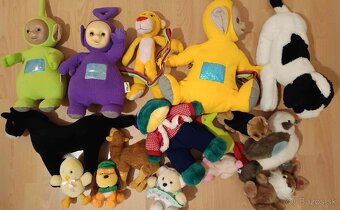 Plyšové hračky - rôzne 40ks - 2
