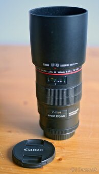 Predám Canon EF 100mm f/2.8L macro IS USM - 2
