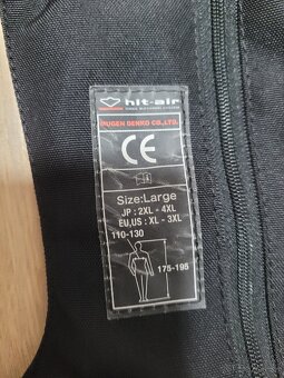 Airbagová vesta - 2