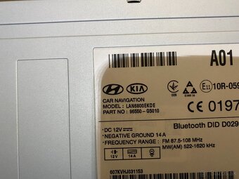 Navigácia Kia Niro - 2