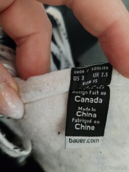 Detské korčule Bauer, veľkosť 35 - 2