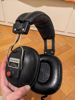 Kožené retro slúchadlá - 2