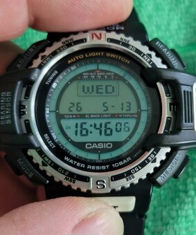 Casio Protrek PRT-40 Kompas, Barometer, Výškomer - 2