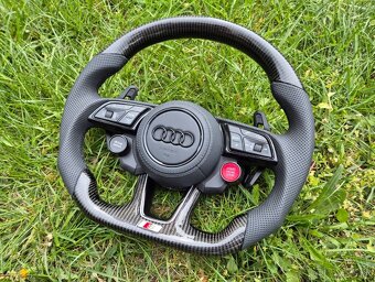 KARBONOVY VOLANT AUDI so ŠTART/STOP DRIVE SELECT - 2