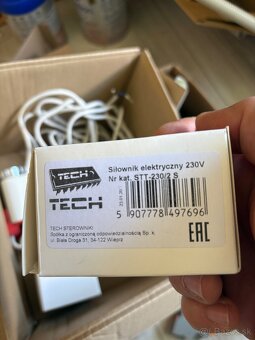 Termohlavice zonova regulacia  tech 230V - 2