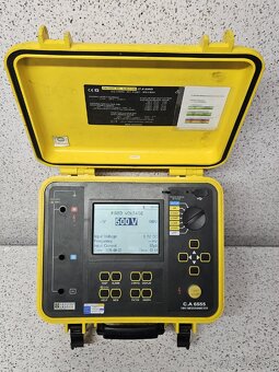 CHAUVIN ARNOUX C.A 6555 》 15kV MEGOHMETER - 2