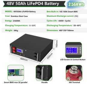 Fotovoltaika LiFepo4 baterka - 2