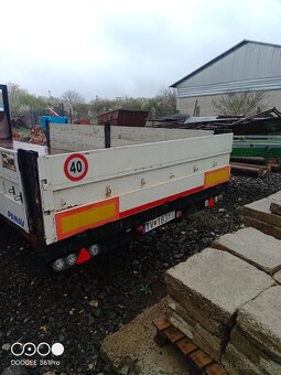 Prives tandemovy 7,5t - 2