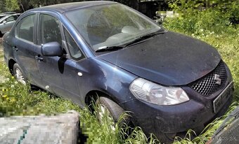 SUZUKI SX4 1.6 2008 predám DVERE sedan, NÁRAZNÍK, MOTOR M16A - 2