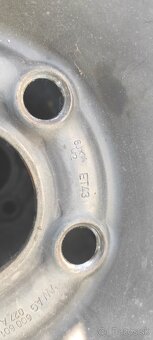 Predám plechové disky 5x100 r14 - 2