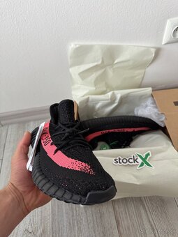 Adidas Yeezy Boost 350 Black Red - 2