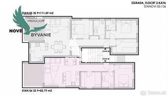 Novostavba strešného apartmánu vo výbornej lokalite 70 metro - 2