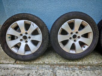 org. Škoda disky 5x112 R16 s pneu 205/55 R16 - 2