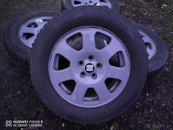 AUDI disky 5x100 R15 + zimné pneu - 2