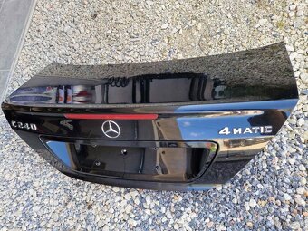 Zadný naraznik, piate dvere Mercedes Benz C, W203 - 2