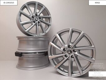 Škoda Octavia, Yeti, Karoq, Superb alu disky R18 ET43 5x112 - 2