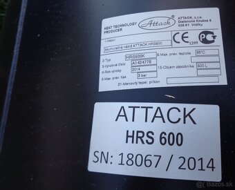 Akumulačná nádoba HRS 600K Attack - 2
