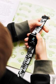 CANYON My Dino KW-33 GREEN/CAMO smart hodinky zelené - 2