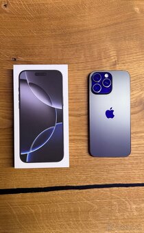 Apple iPhone 16 Pro Max 256 GB – Black Titanium - Záruka - 2