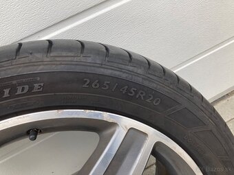 predám disky MERCEDES-BENZ AMG 265/45 R20 - 2