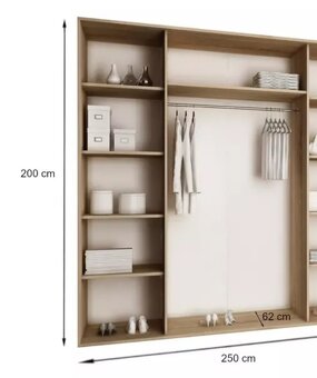 Šatníková skriňa - 2