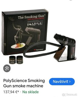 Profesionálna údiaca pištoľ na studený dym - 2