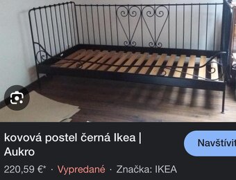 Predám postel - 2