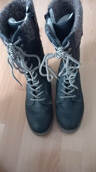 Zateplené čižmy č. 36 - 2