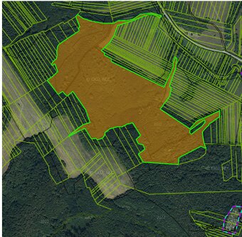 Lesy a TTP vo V.Hrušove(PARC. E1174)MOŽNOSŤ PREDAŤ ČASŤ/CELÚ - 2