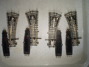 výhybky - modelová železnica TT - 2