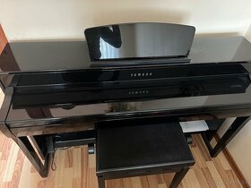 Digitálne piano Yamaha CLP 735 Polished Ebony - 2
