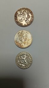 3 strieborné mince SNP - 2