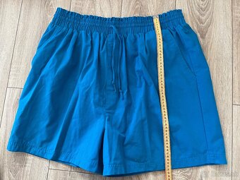 Krasne modre sortky XXXL - 2