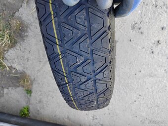 Dojazdový plechové koleso s pneu 125/85r16 - 2