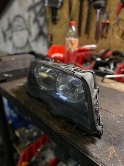 Svetlá E46 predfl - 2