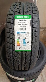225/55 R17 zimné pneumatiky rok výroby DOT 2025 - 2